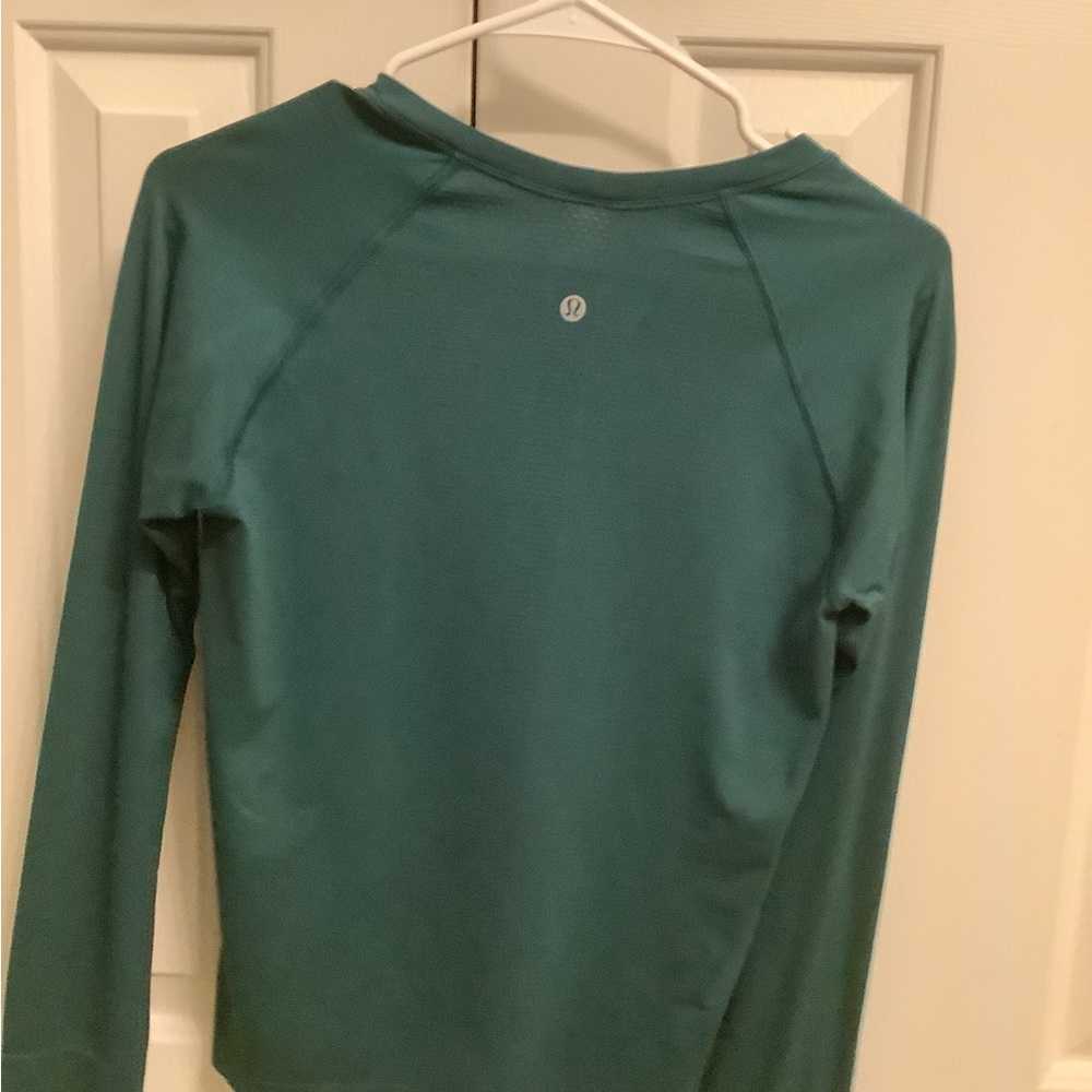 Lululemon Green long sleeve swiftly tech
